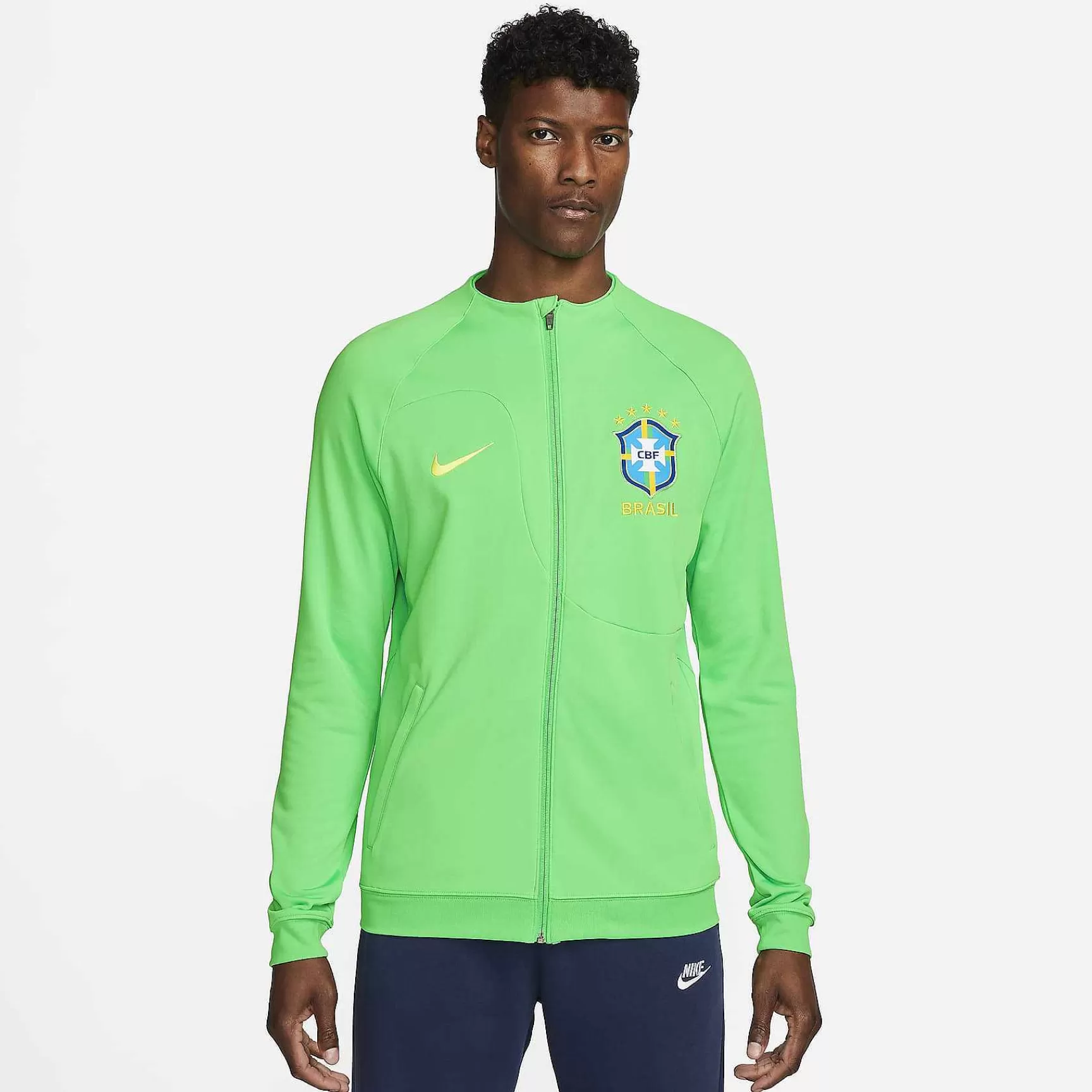 Outerwear & Jackets-Nike Outerwear & Jackets Brazil Academy Pro