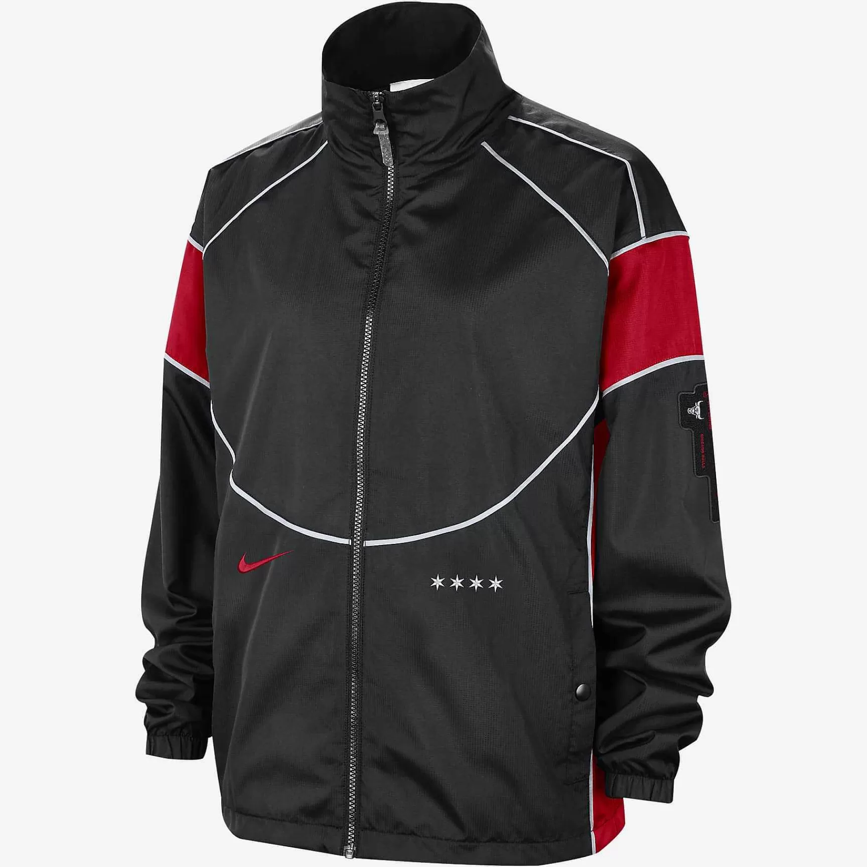 Outerwear & Jackets-Nike Outerwear & Jackets Chicago Bulls Swoosh Fly 2023/24 City Edition