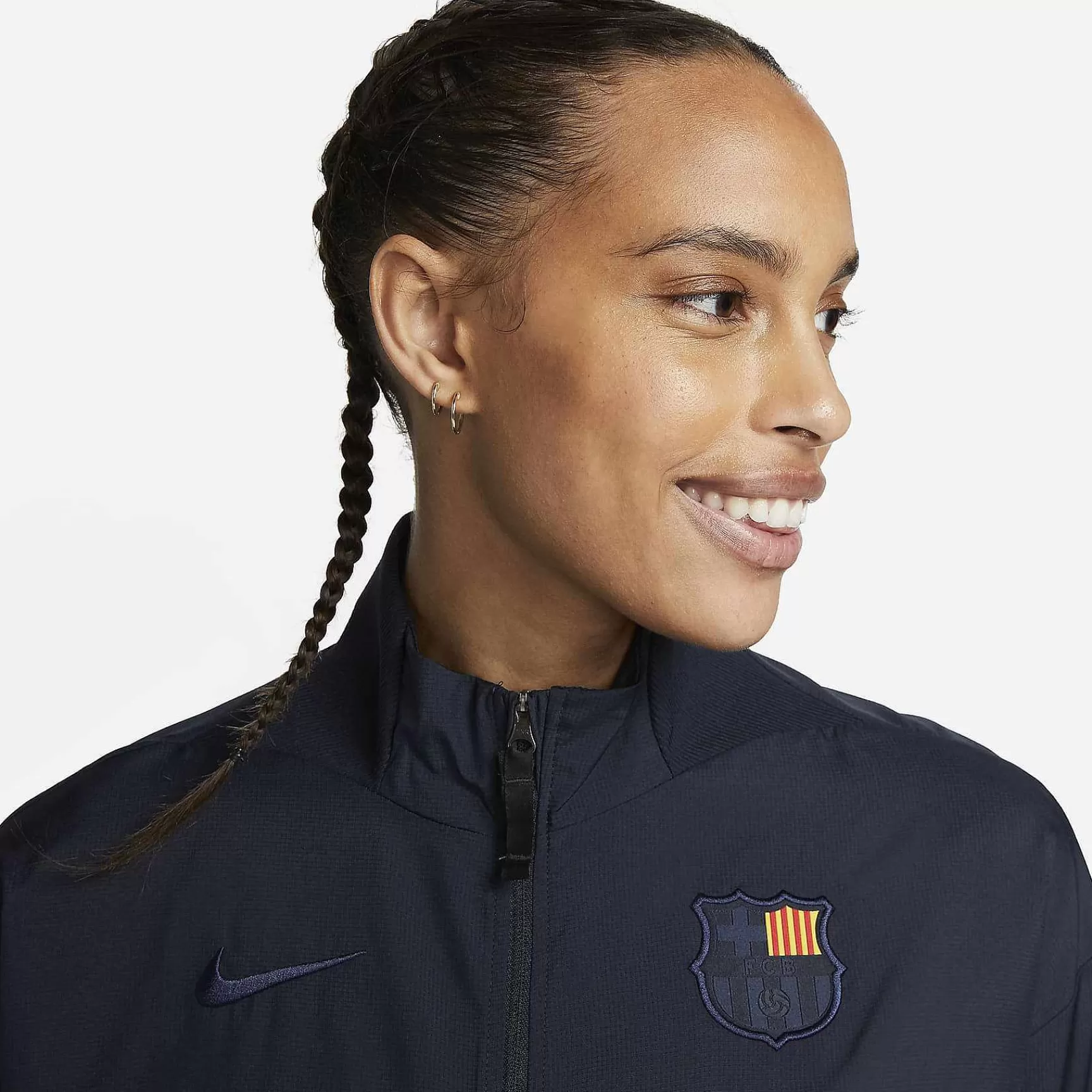 Outerwear & Jackets-Nike Outerwear & Jackets Fc Barcelona