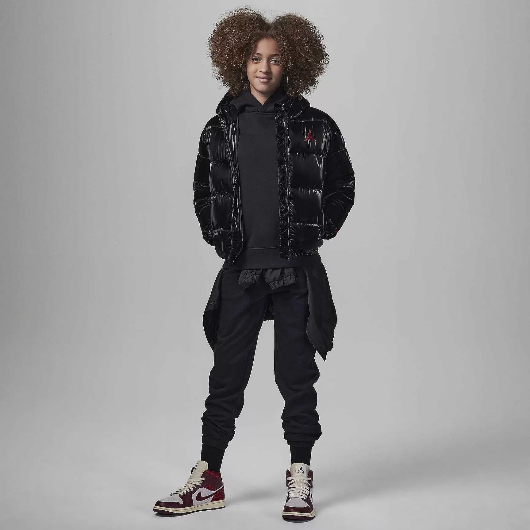 Cyber Monday Clothing-Nike Cyber Monday Clothing Jordan Boxy Fit Puffer