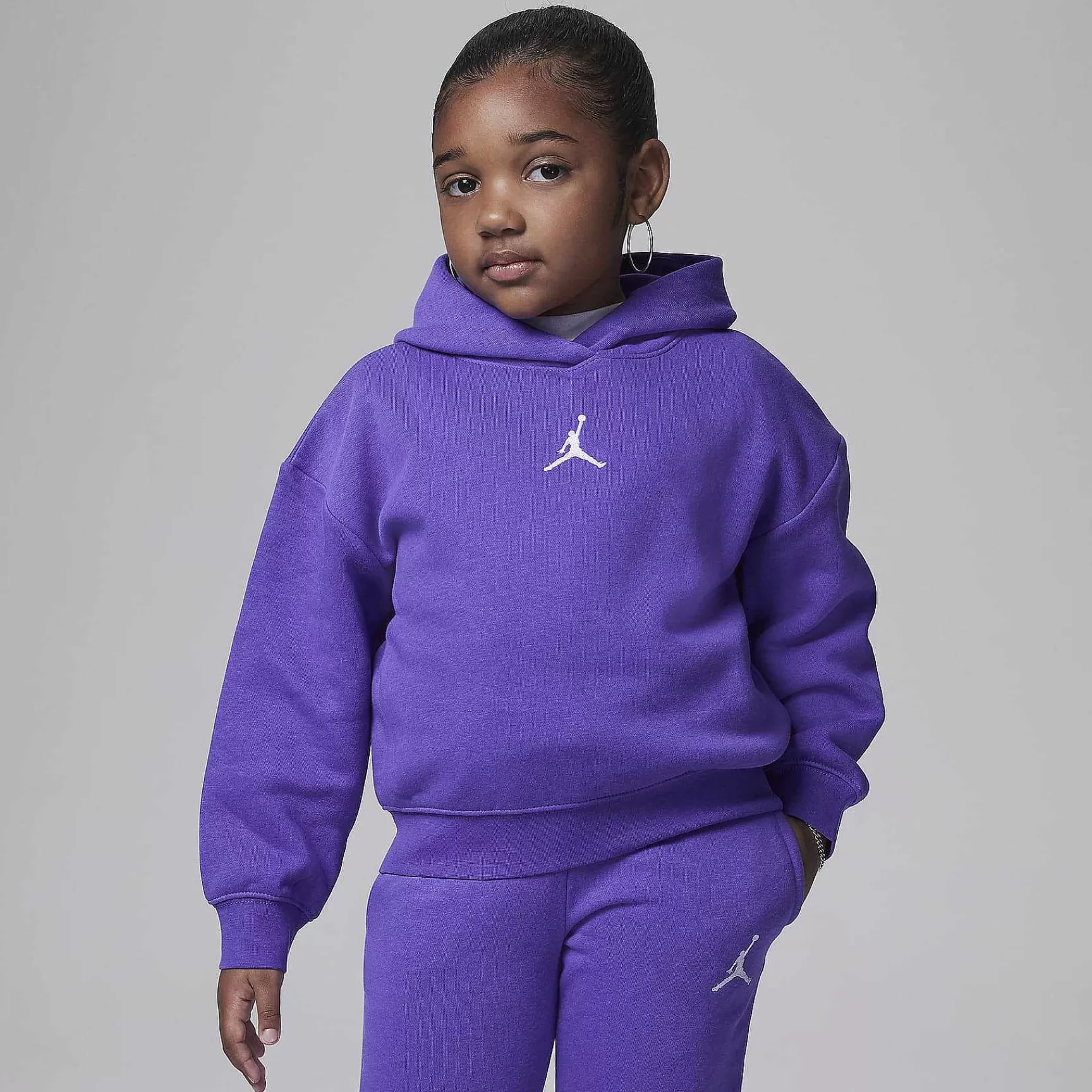 Matching Sets-Nike Matching Sets Jordan Icon Play Pullover Hoodie