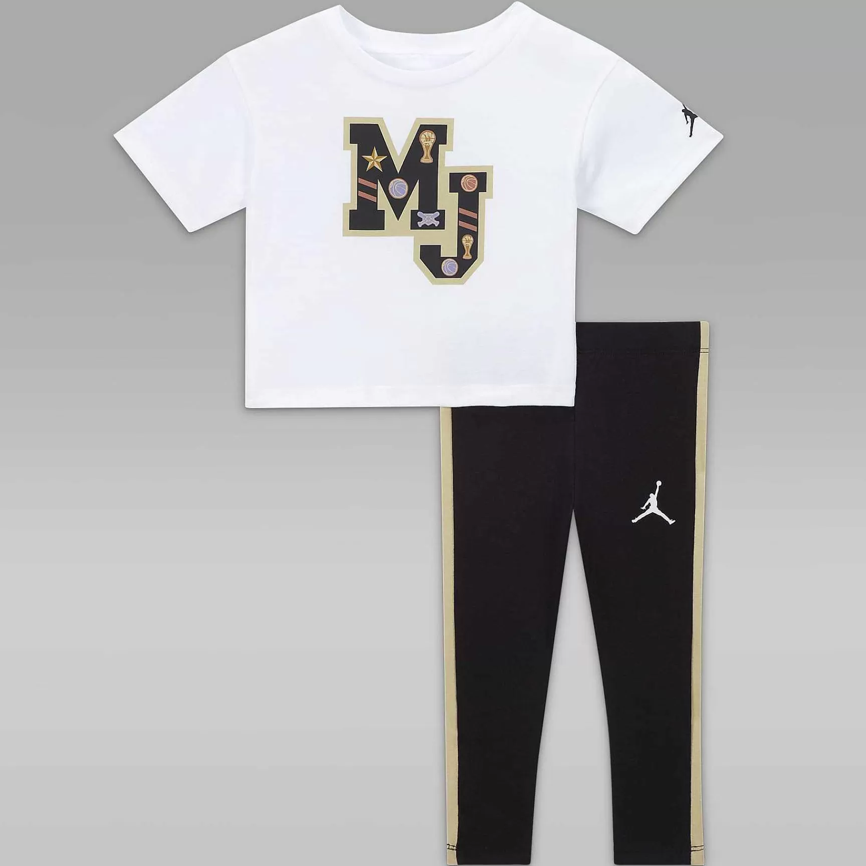 Cyber Monday Clothing-Nike Cyber Monday Clothing Jordan Mini Me Flight Leggings Set