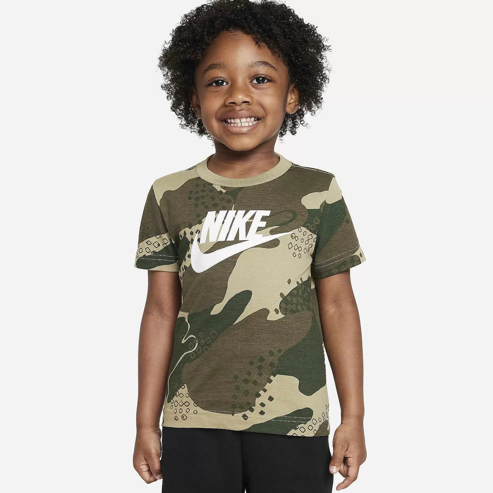 Tops & T-Shirts-Nike Tops & T-Shirts Club Seasonal Camo Basic Tee