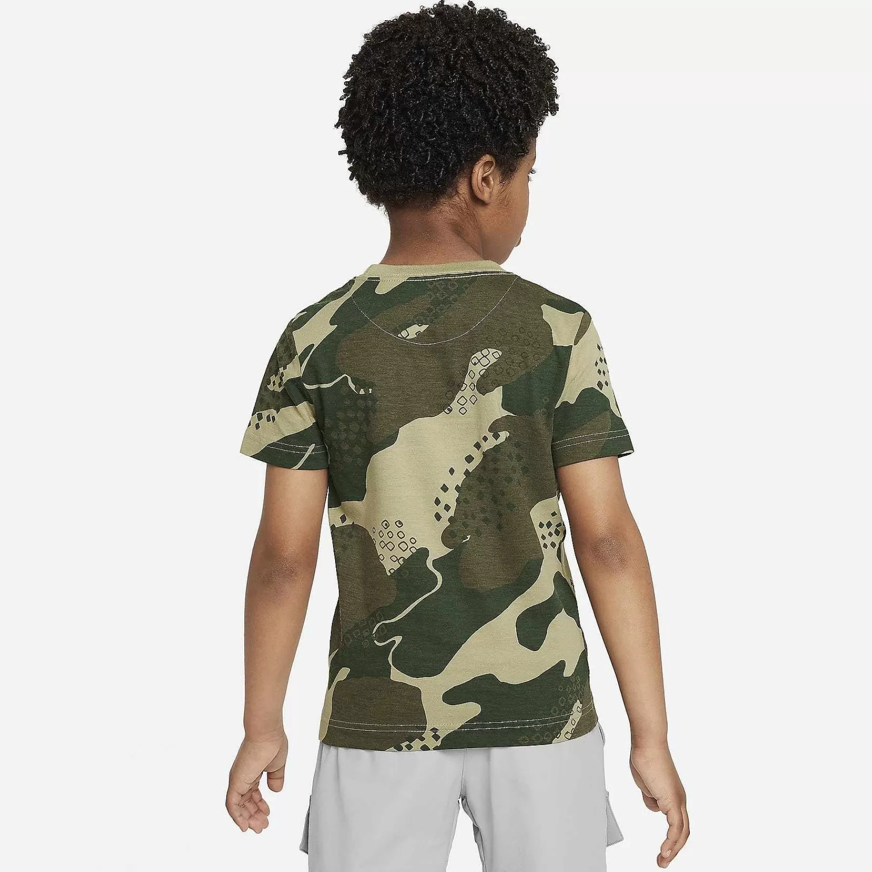 Tops & T-Shirts-Nike Tops & T-Shirts Club Seasonal Camo Basic Tee