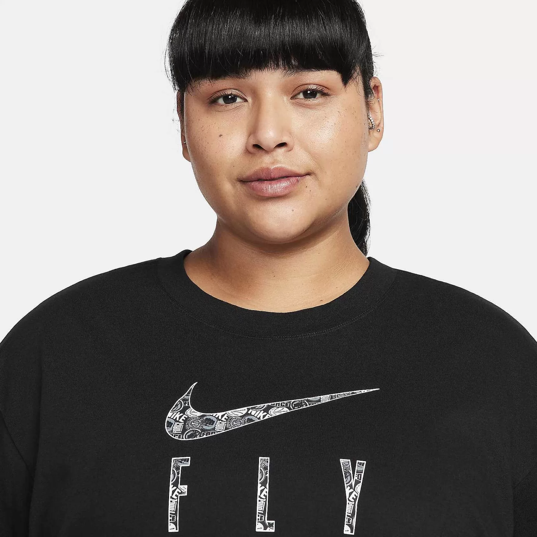 Plus Size-Nike Plus Size Dri-Fit Swoosh Fly