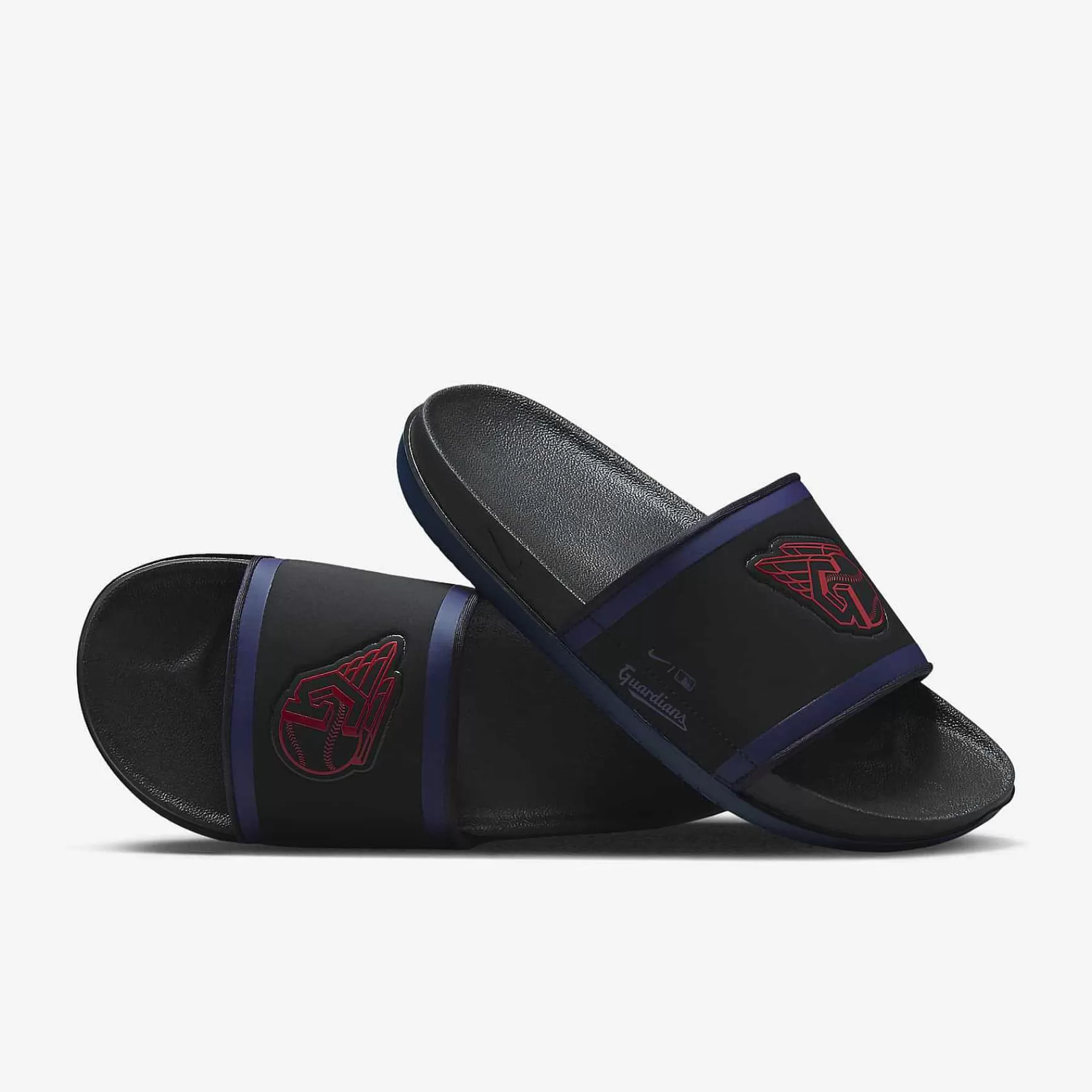 Sandals & Slides-Nike Sandals & Slides Offcourt (Mlb Cleveland)