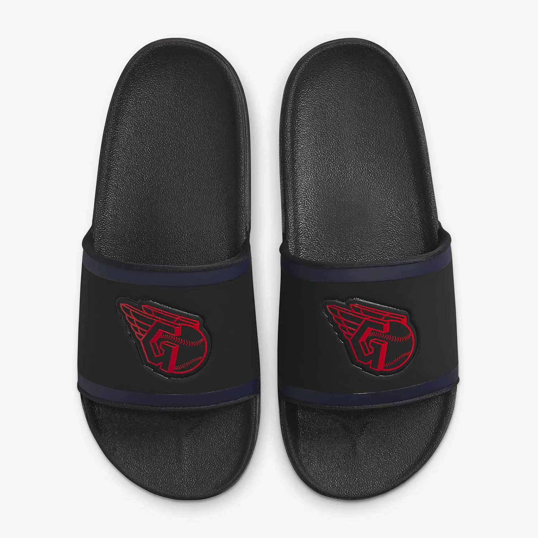 Sandals & Slides-Nike Sandals & Slides Offcourt (Mlb Cleveland)