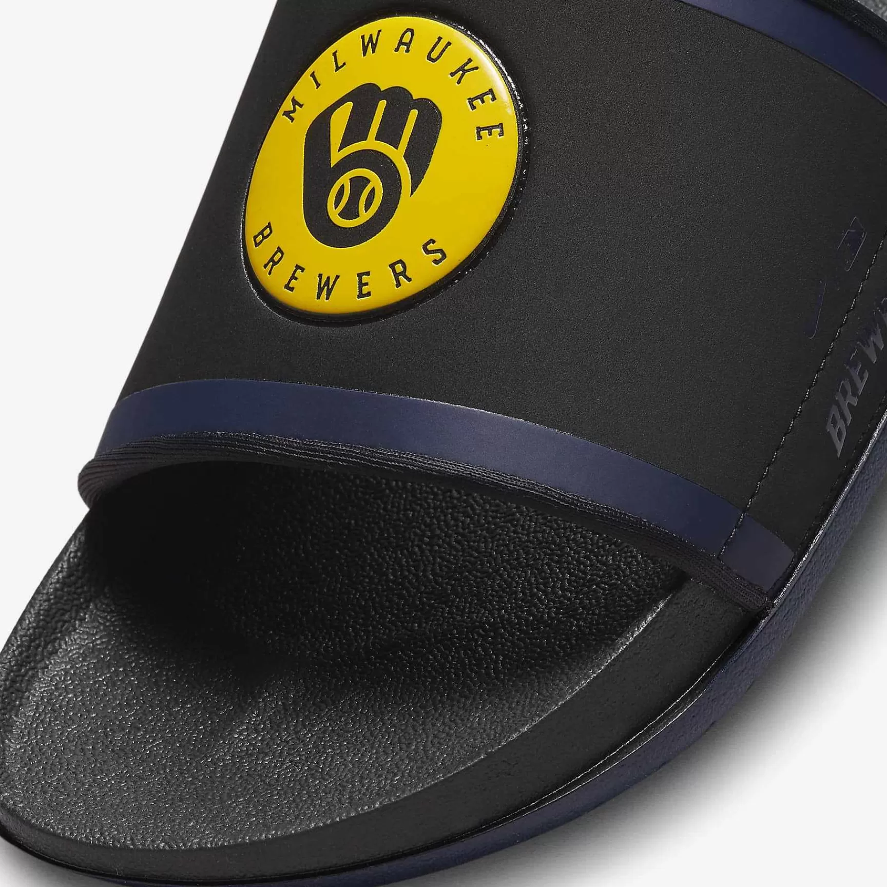 Sandals & Slides-Nike Sandals & Slides Offcourt (Mlb Milwaukee Brewers)