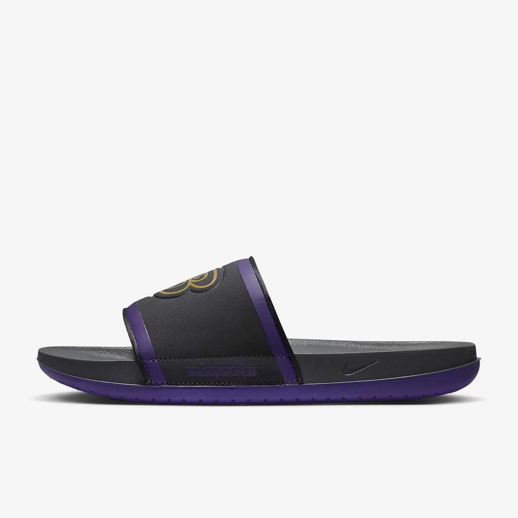 Sandals & Slides-Nike Sandals & Slides Offcourt (Nfl Baltimore Ravens)