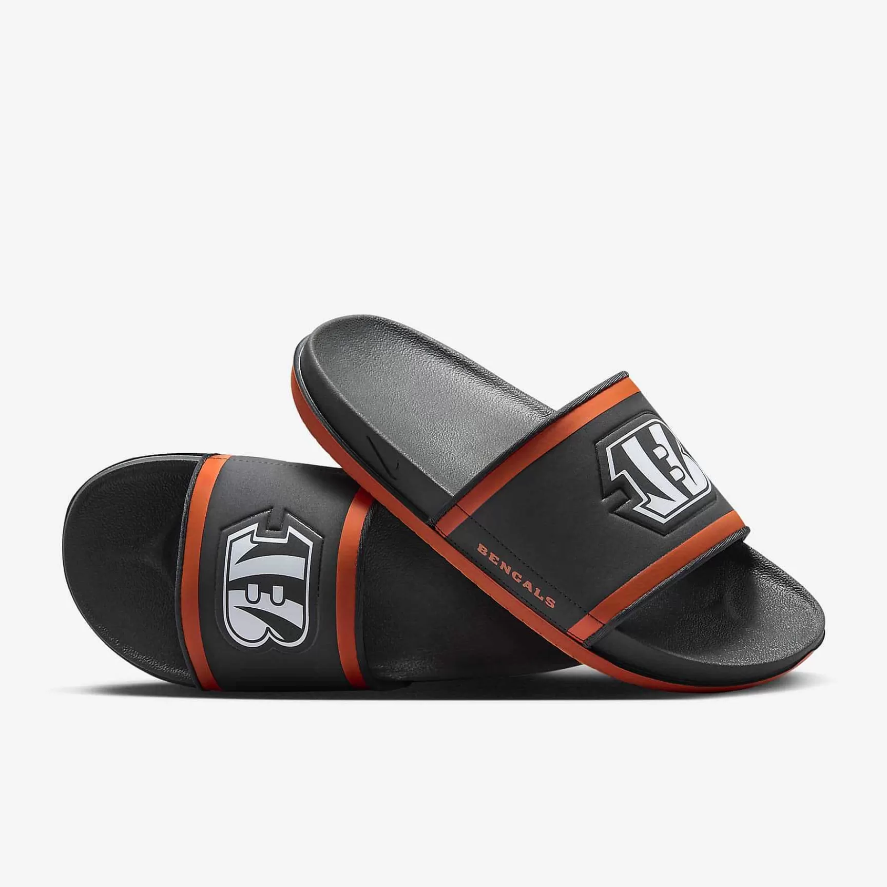 Sandals & Slides-Nike Sandals & Slides Offcourt (Nfl Cincinnati Bengals)