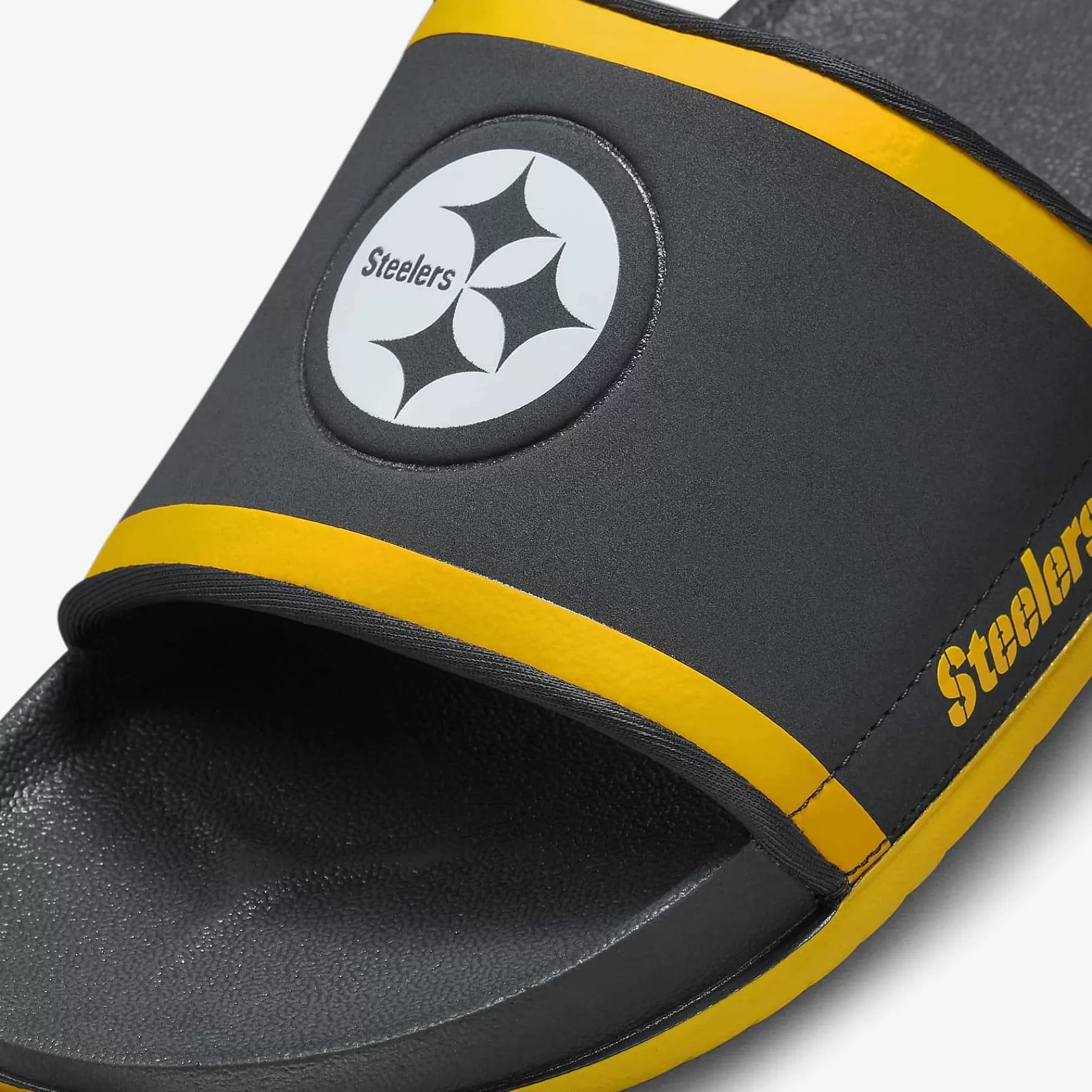 Sandals & Slides-Nike Sandals & Slides Offcourt (Nfl Pittsburgh Steelers)