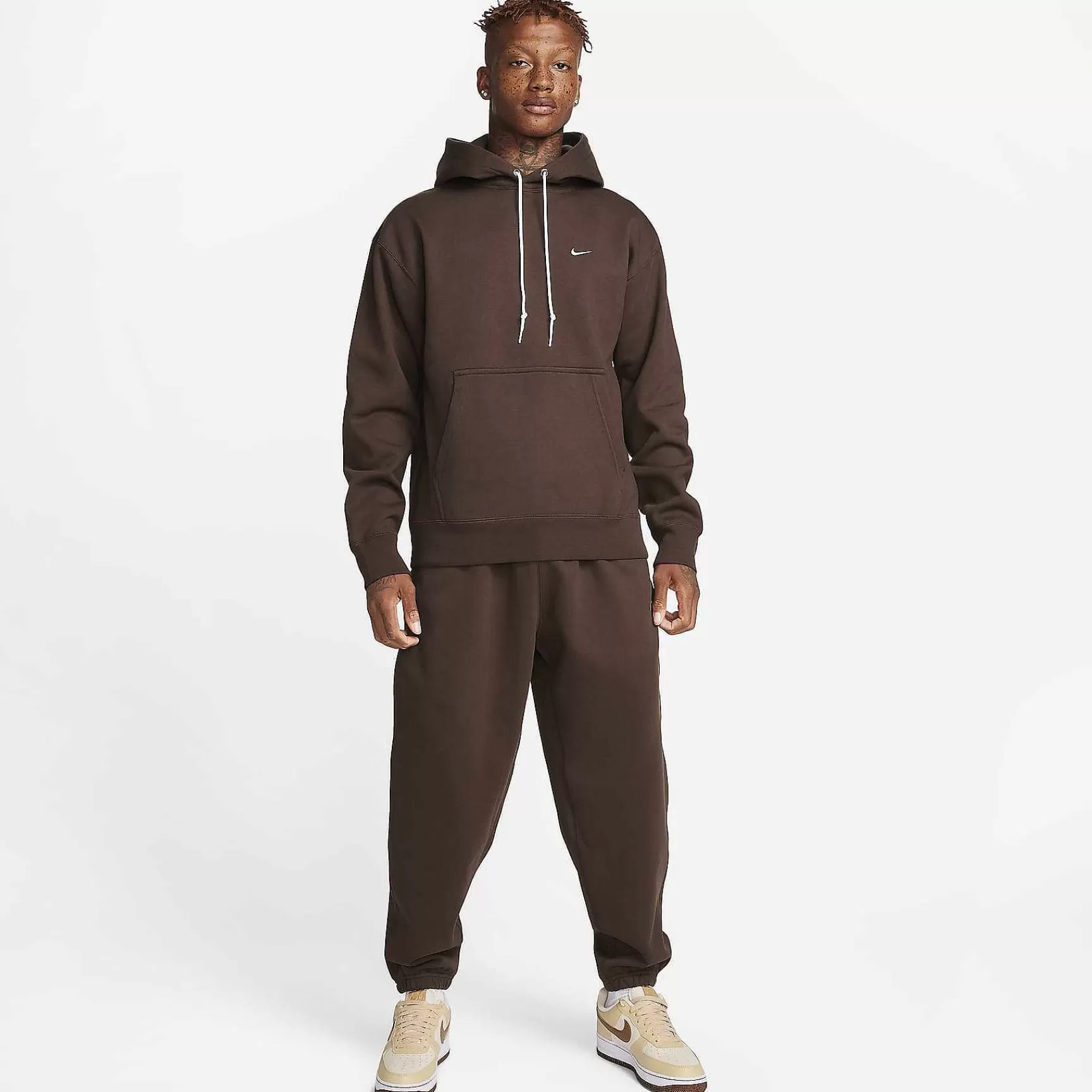 Hoodies & Sweatshirts-Nike Hoodies & Sweatshirts Solo Swoosh