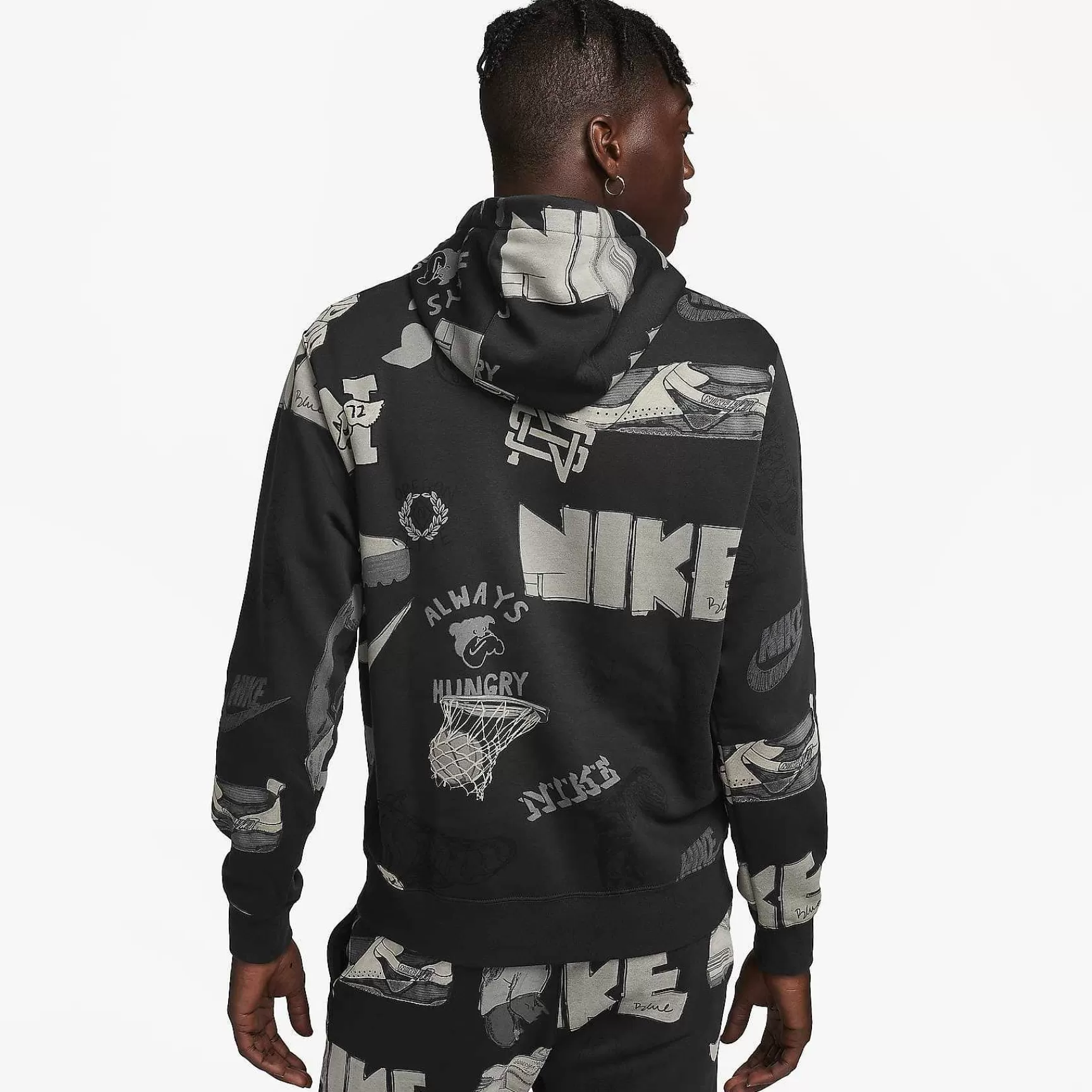 Big & Tall-Nike Big & Tall Sportswear Club Fleece