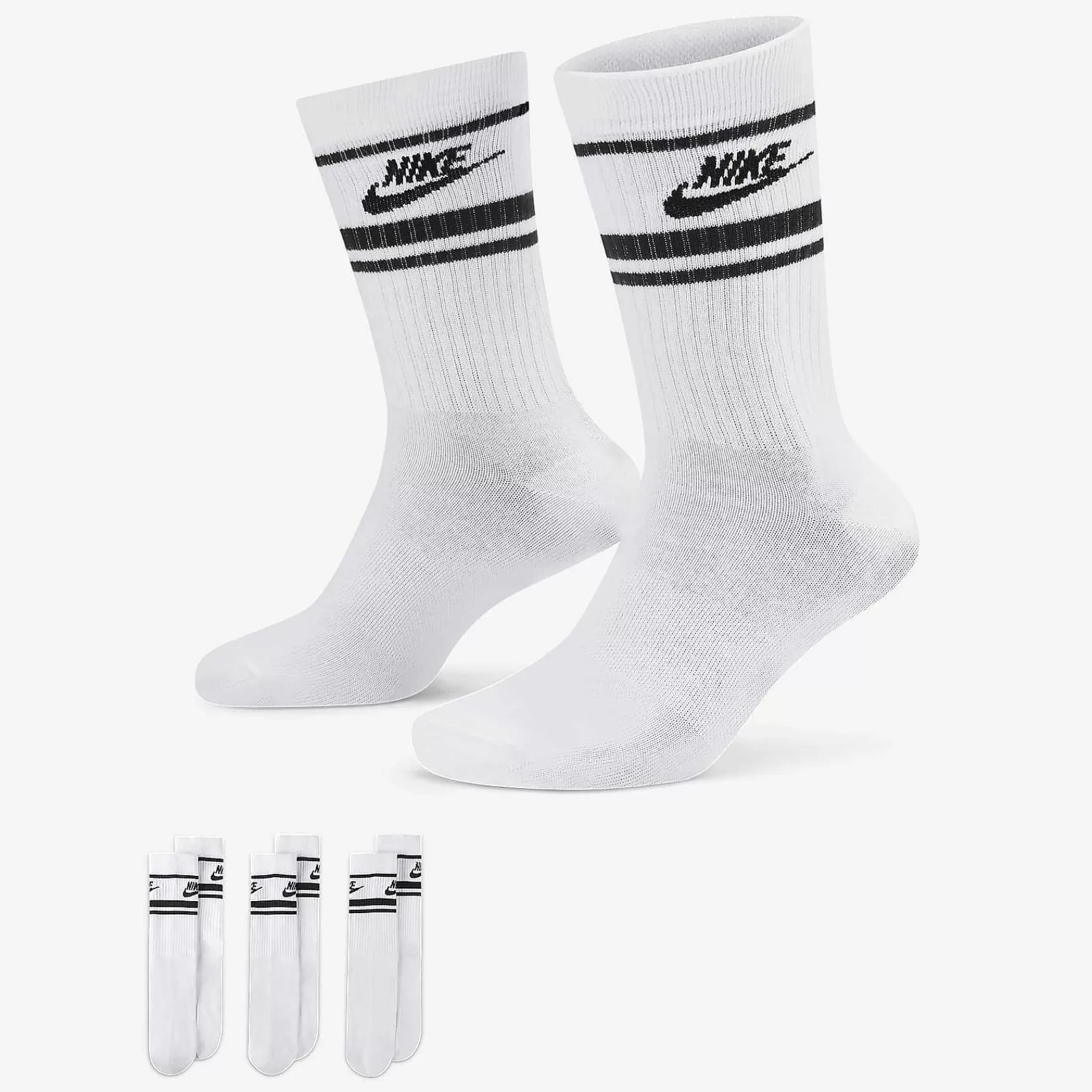 Socks-Nike Socks Sportswear Dri-Fit Everyday Essential