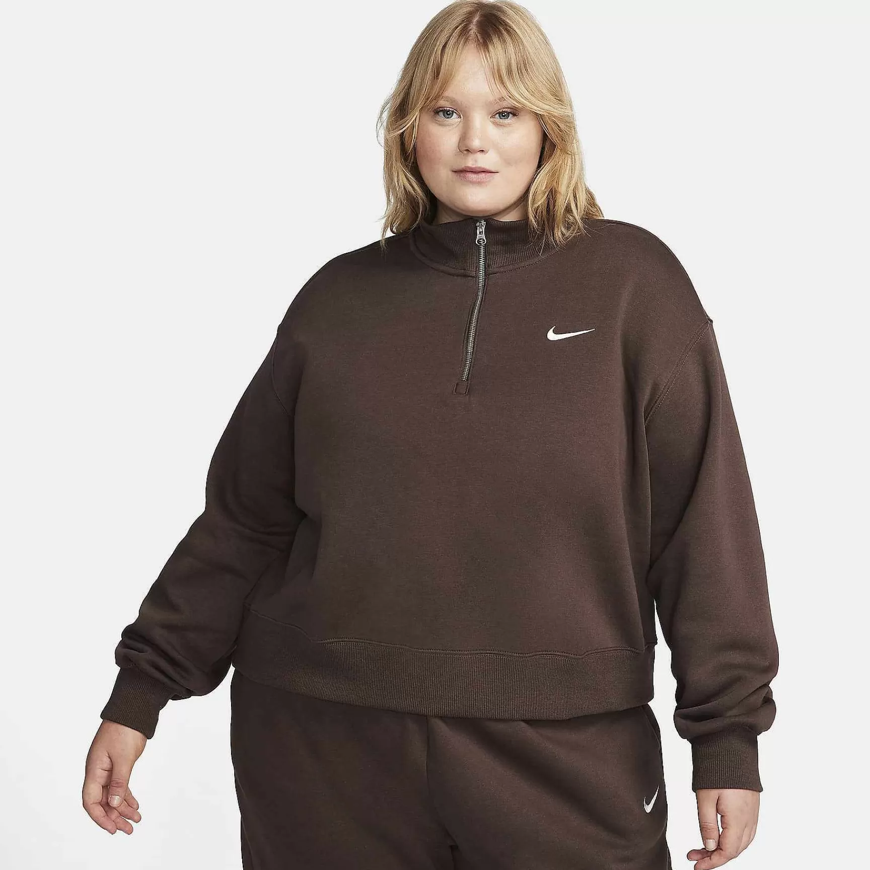 Plus Size-Nike Plus Size Sportswear Phoenix Fleece