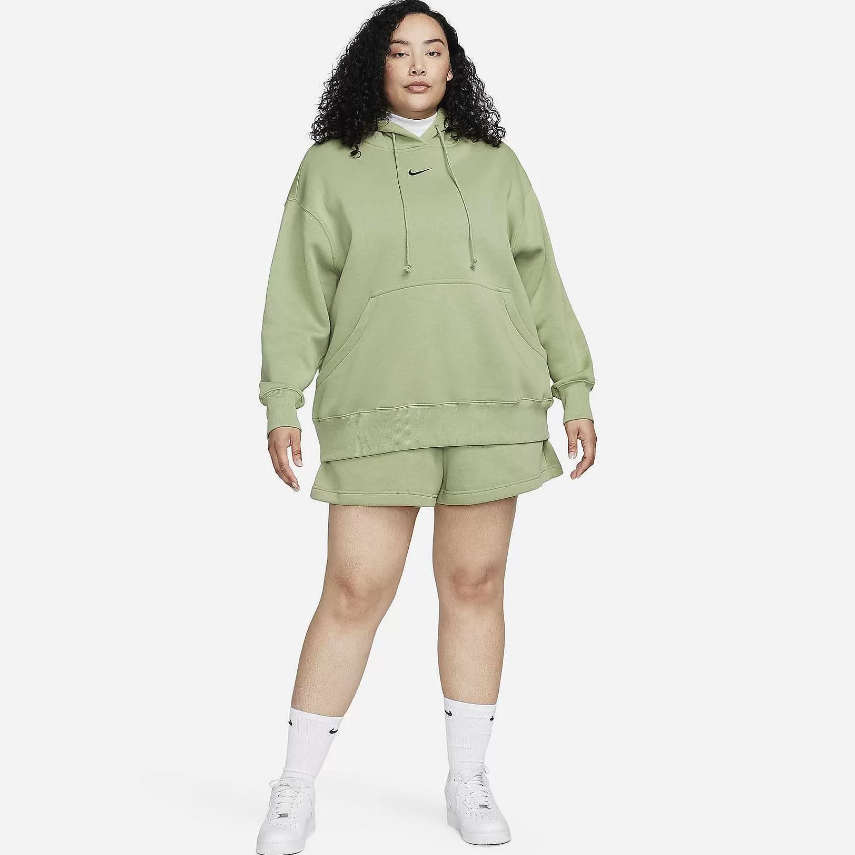 Plus Size-Nike Plus Size Sportswear Phoenix Fleece