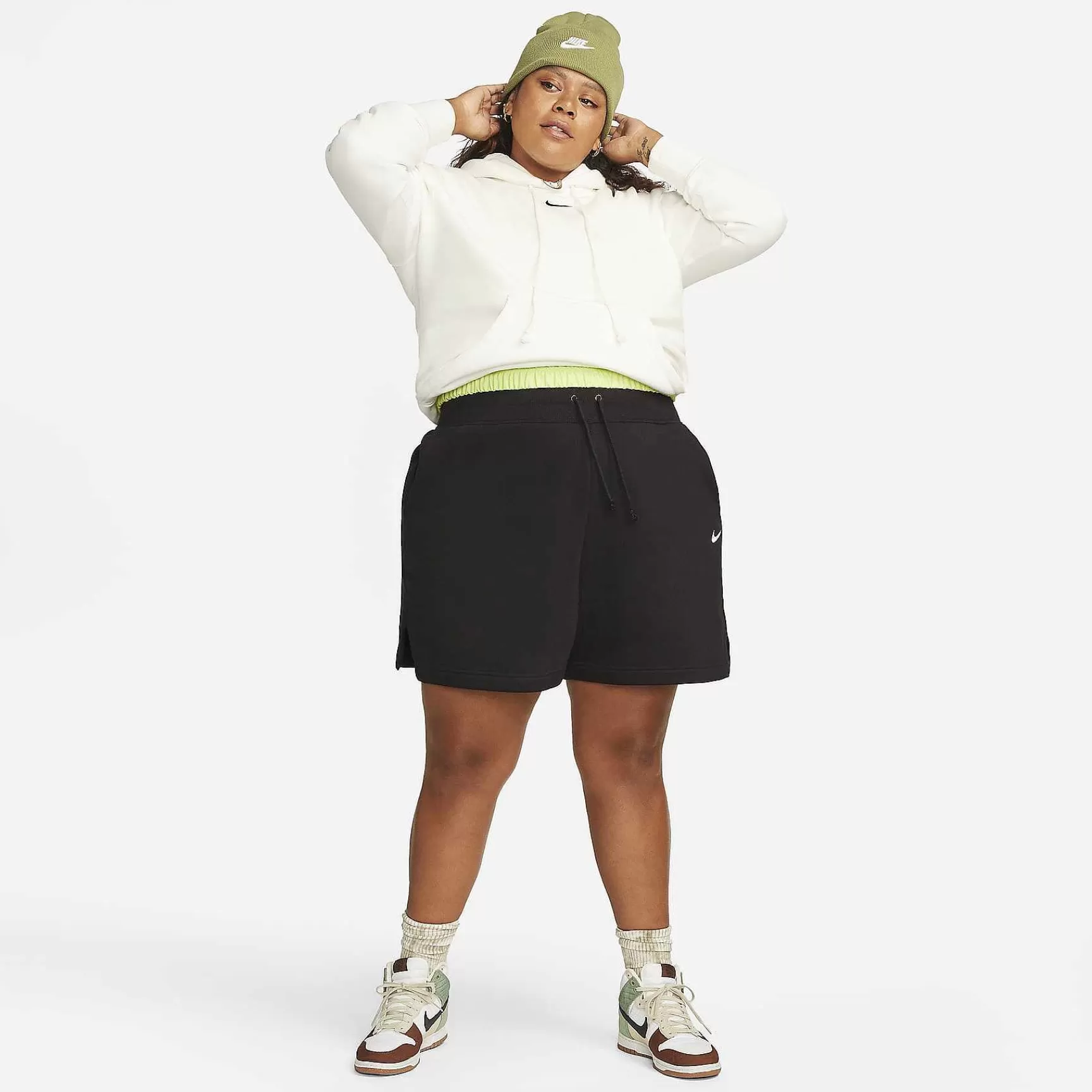 Plus Size-Nike Plus Size Sportswear Phoenix Fleece