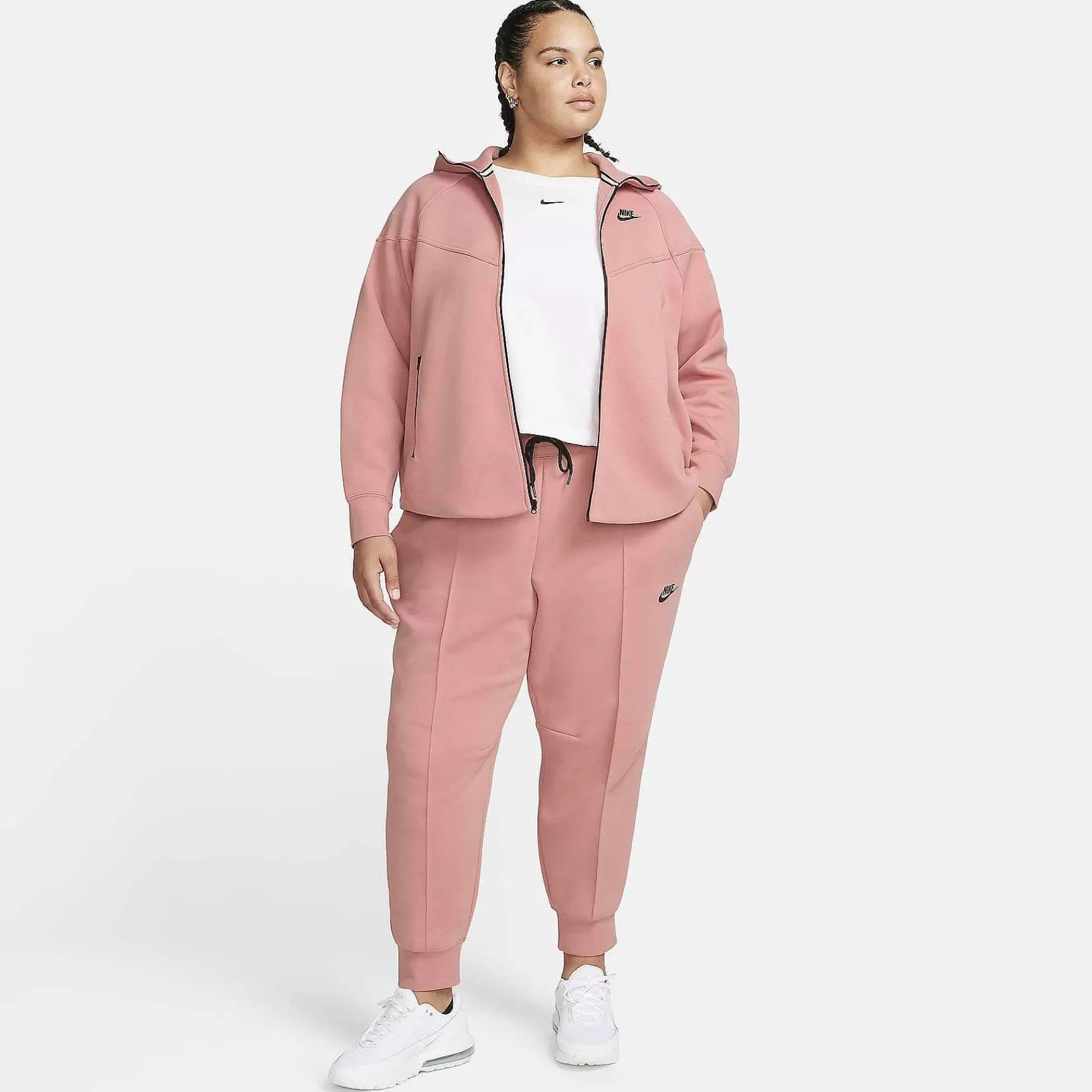 Plus Size-Nike Plus Size Sportswear Tech Fleece Windrunner