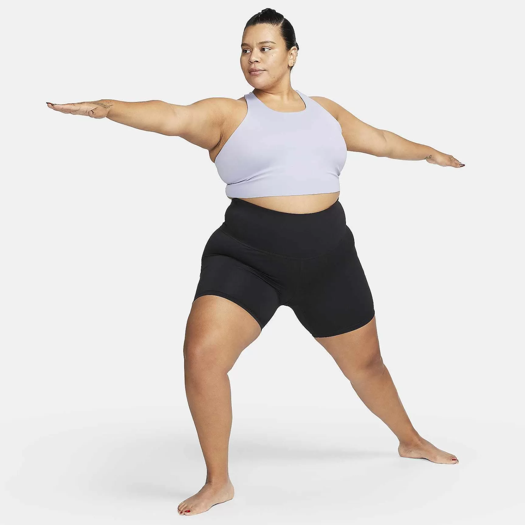 Plus Size-Nike Plus Size Yoga Dri-Fit Luxe